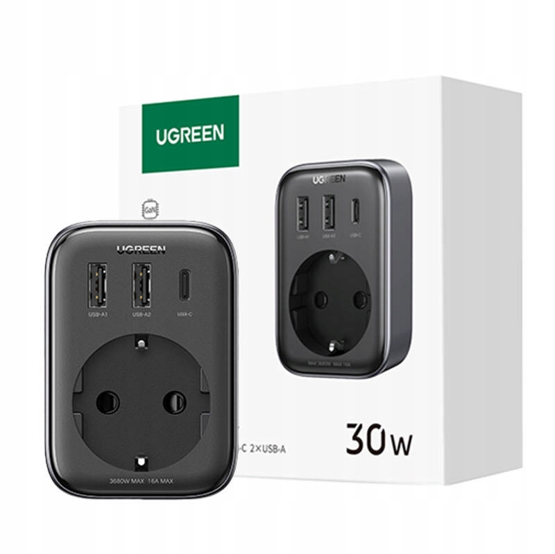 Ugreen 90613 USB nabíjačka, USB typ C 30 W 3 mA